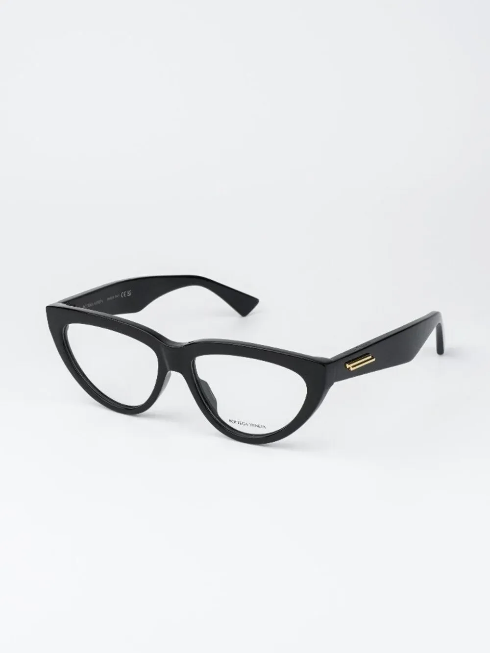 Bottega Veneta Women Eyeglasses Black Cat Eye BV1193O 001 NEW AUTHENTIC